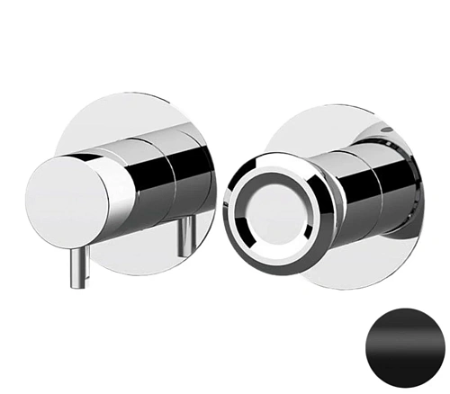 Смеситель для душа Remer Element ET92ZPWBNO, черный матовый Смеситель для душа Remer Element ET92ZPWBNO, черный матовый