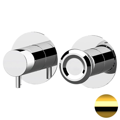 Смеситель для душа Remer Element ET93ZPWBDO, золото глянцевое Смеситель для душа Remer Element ET93ZPWBDO, золото глянцевое