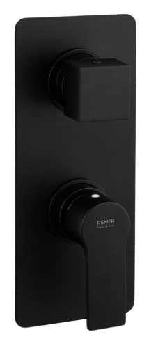 Смеситель для душа Remer Energy EY92KBNO, черный матовый Смеситель для душа Remer Energy EY92KBNO, черный матовый