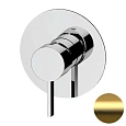 Смеситель для душа Remer Metrica MC30LBG, золото брашированное Смеситель для душа Remer Metrica MC30LBG, золото брашированное