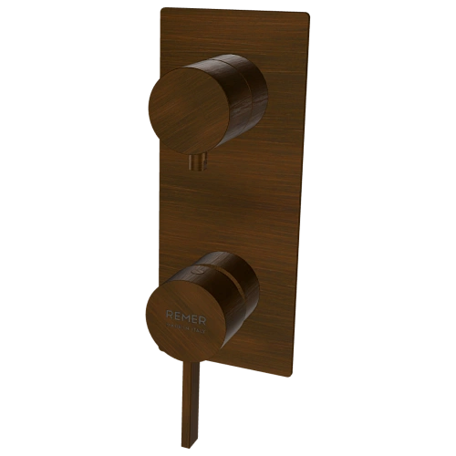 Смеситель для душа Remer Metrica MC92WBBR, бронза масляная Смеситель для душа Remer Metrica MC92WBBR, бронза масляная