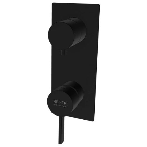 Смеситель для душа Remer Metrica MC92WBNO, черный матовый Смеситель для душа Remer Metrica MC92WBNO, черный матовый