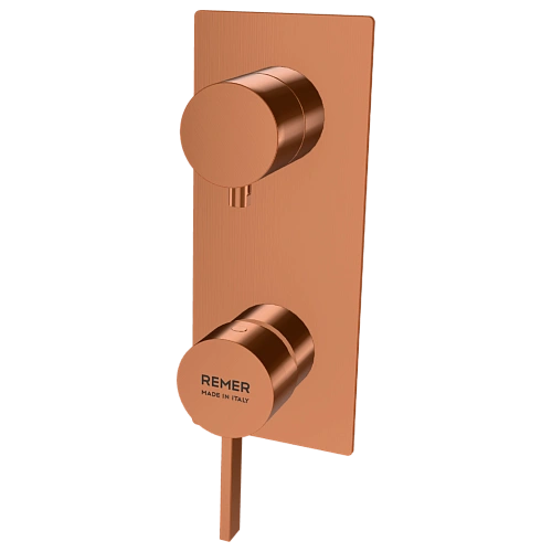 Смеситель для душа Remer Metrica MC92WBRP, медь брашированная Смеситель для душа Remer Metrica MC92WBRP, медь брашированная