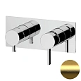 Смеситель для душа Remer Metrica MC92ZBG, золото брашированное Смеситель для душа Remer Metrica MC92ZBG, золото брашированное