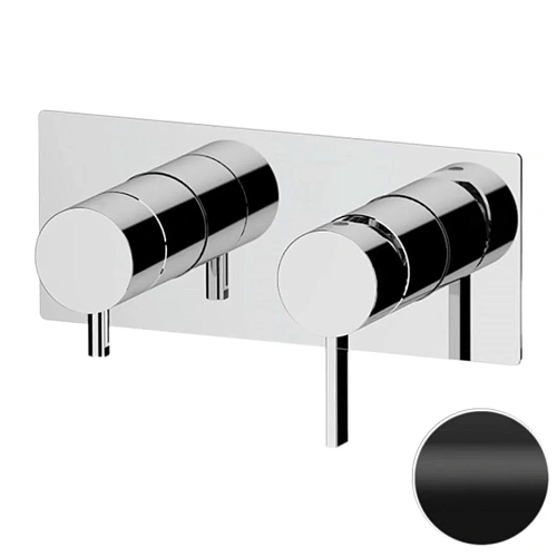 Смеситель для душа Remer Metrica MC92ZNO, черный матовый Смеситель для душа Remer Metrica MC92ZNO, черный матовый