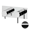 Смеситель для душа Remer Metrica MC93ZCFP, черный брашированный хром