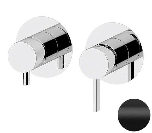 Смеситель для душа Remer Metrica MC93ZPNO, черный матовый Смеситель для душа Remer Metrica MC93ZPNO, черный матовый