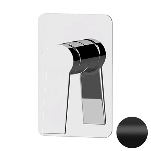 Смеситель для душа Remer Slash SL30LNO, черный матовый Смеситель для душа Remer Slash SL30LNO, черный матовый