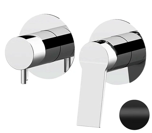 Смеситель для душа Remer Slash SL93ZPNO, черный матовый Смеситель для душа Remer Slash SL93ZPNO, черный матовый