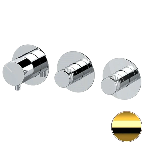 Смеситель для душа Remer X Style N98D2PWBDO, золото глянцевое Смеситель для душа Remer X Style N98D2PWBDO, золото глянцевое