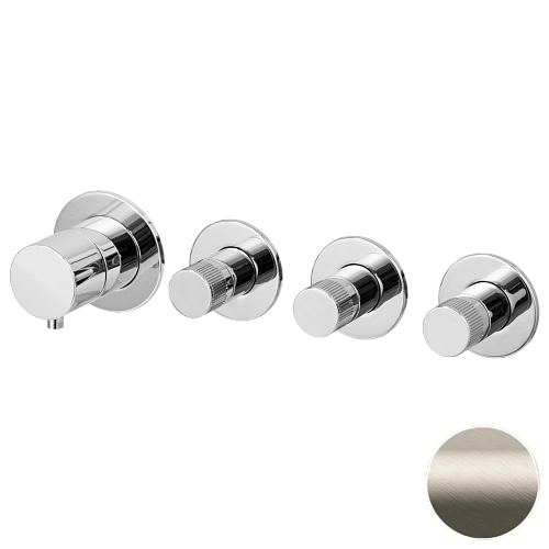 Смеситель для душа Remer X Style N98D3PWBXV, сталь Смеситель для душа Remer X Style N98D3PWBXV, сталь