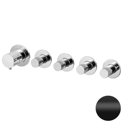 Смеситель для душа Remer X Style N98D4PWBNO, черный матовый Смеситель для душа Remer X Style N98D4PWBNO, черный матовый