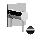 Смеситель для душа Remer X Style X30QCFP, черный брашированный хром Смеситель для душа Remer X Style X30QCFP, черный брашированный хром