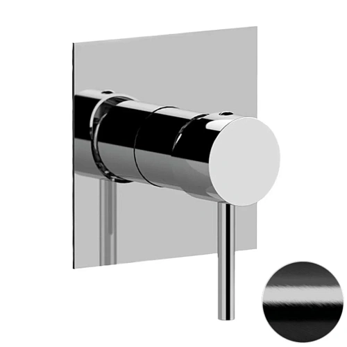 Смеситель для душа Remer X Style X30QCFP, черный брашированный хром Смеситель для душа Remer X Style X30QCFP, черный брашированный хром