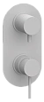 Смеситель для душа Remer X Style X93KBBO, белый матовый Смеситель для душа Remer X Style X93KBBO, белый матовый
