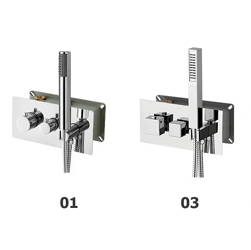 Смеситель для душа RGW Shower Panels SP-44 21140544-11 термостатический Смеситель для душа RGW Shower Panels SP-44 21140544-11 термостатический