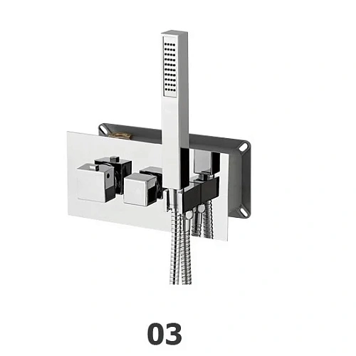 Смеситель для душа RGW Shower Panels SP-44 21140544-31 термостатический Смеситель для душа RGW Shower Panels SP-44 21140544-31 термостатический