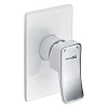 Смеситель для душа WasserKRAFT Aller 10651WHITE белый/хром Смеситель для душа WasserKRAFT Aller 10651WHITE белый/хром