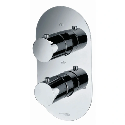 Смеситель для душа WasserKRAFT Berkel 4844 Thermo термостатический хром Смеситель для душа WasserKRAFT Berkel 4844 Thermo термостатический хром