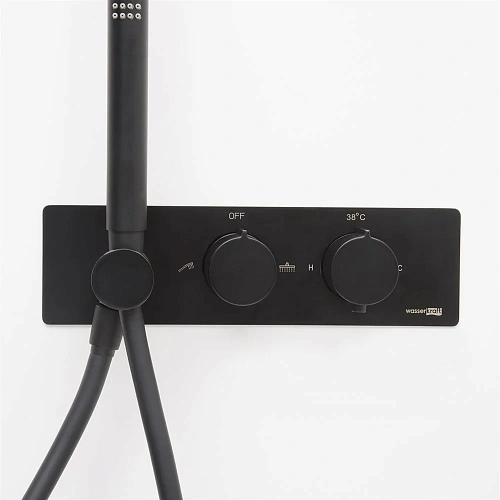 Смеситель для душа Wasserkraft Elbe 7400 7488 встраиваемый с гигиенической лейкой Смеситель для душа Wasserkraft Elbe 7400 7488 встраиваемый с гигиенической лейкой