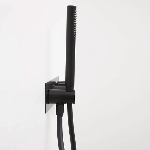 Смеситель для душа WasserKRAFT Elbe 7488 Thermo термостатический встраиваемый черный Смеситель для душа WasserKRAFT Elbe 7488 Thermo термостатический встраиваемый черный