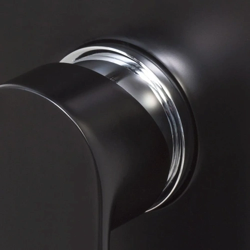 Смеситель для душа WasserKRAFT Elbe 7499 Thermo термостатический черный Смеситель для душа WasserKRAFT Elbe 7499 Thermo термостатический черный