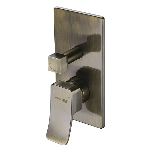 Смеситель для душа WasserKRAFT Exter 1641 светлая бронза Смеситель для душа WasserKRAFT Exter 1641 светлая бронза