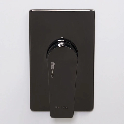 Смеситель для душа WasserKRAFT Glan 6651 черный Смеситель для душа WasserKRAFT Glan 6651 черный