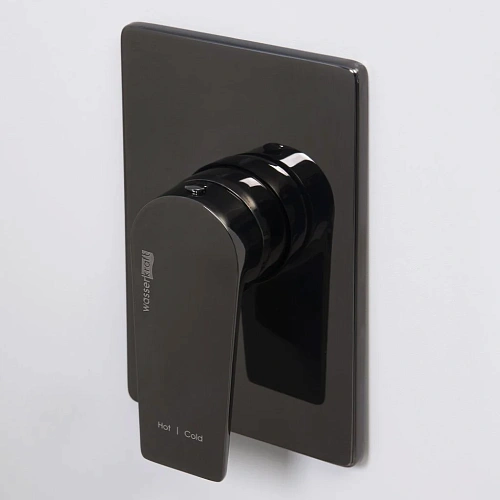 Смеситель для душа WasserKRAFT Glan 6651 черный Смеситель для душа WasserKRAFT Glan 6651 черный