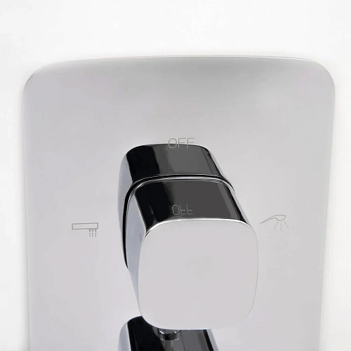 Смеситель для душа WasserKRAFT Naab 8644 Thermo термостатический хром Смеситель для душа WasserKRAFT Naab 8644 Thermo термостатический хром