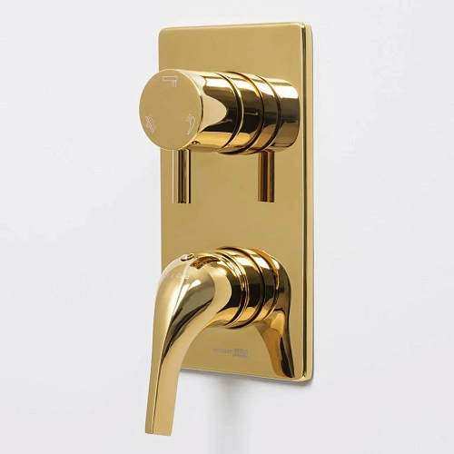 Смеситель для душа WasserKRAFT Sauer 7171 золото Смеситель для душа WasserKRAFT Sauer 7171 золото