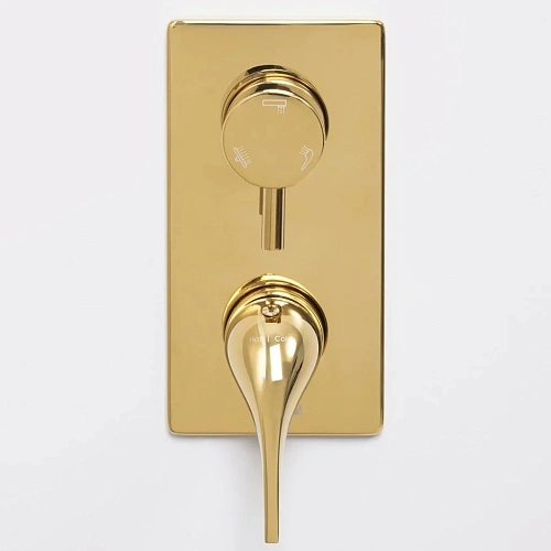 Смеситель для душа WasserKRAFT Sauer 7171 золото Смеситель для душа WasserKRAFT Sauer 7171 золото