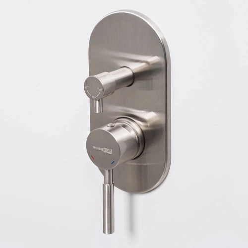 Смеситель для душа WasserKRAFT Wern 4241 никель Смеситель для душа WasserKRAFT Wern 4241 никель