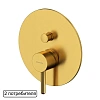 Смеситель для душа WHITECROSS Y Y1235GLB скрытого монтажа, брашированное золото