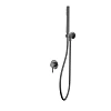 Смеситель для душа WHITECROSS Y YSET02GM с ручным душем, скрытого монтажа, оружейная сталь