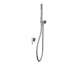 Смеситель для душа WHITECROSS Y YSET02NIB с ручным душем, скрытого монтажа, брашированный никель