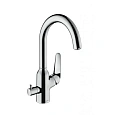 Смеситель для кухни Hansgrohe 220, с запорным вентилем, 1jet 71803000, хром Смеситель для кухни Hansgrohe 220, с запорным вентилем, 1jet 71803000, хром