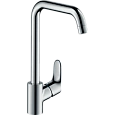 Смеситель для кухни hansgrohe Focus с поворотным изливом на 3 положения, хром 31820000 Смеситель для кухни hansgrohe Focus с поворотным изливом на 3 положения, хром 31820000