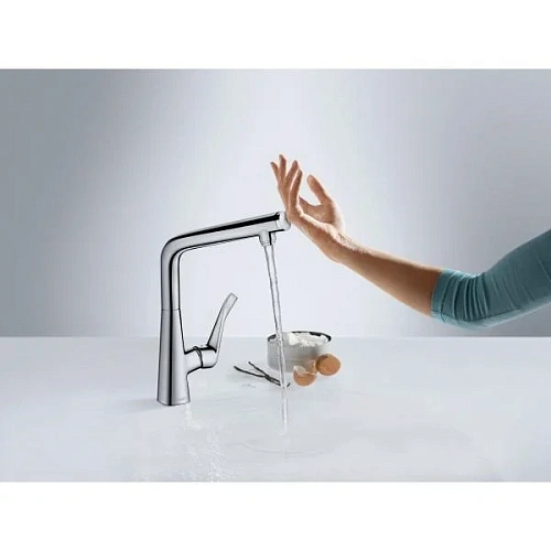 Смеситель для кухни hansgrohe Metris 14821800 Смеситель для кухни hansgrohe Metris 14821800