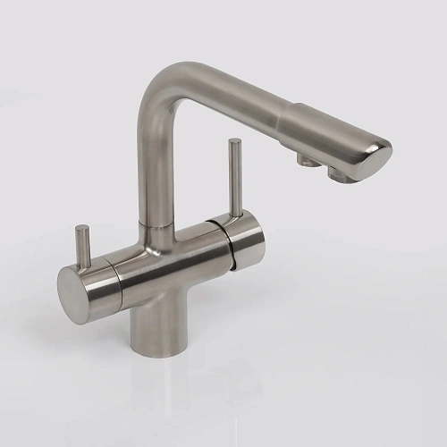 Смеситель для кухни WasserKRAFT A8027 под фильтр никель Смеситель для кухни WasserKRAFT A8027 под фильтр никель