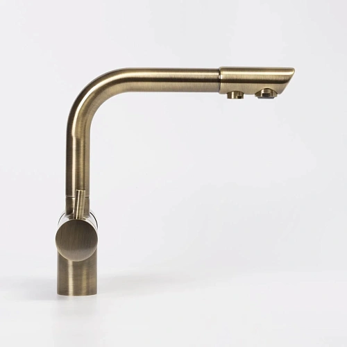 Смеситель для кухни WasserKRAFT A8037 под фильтр светлая бронза Смеситель для кухни WasserKRAFT A8037 под фильтр светлая бронза
