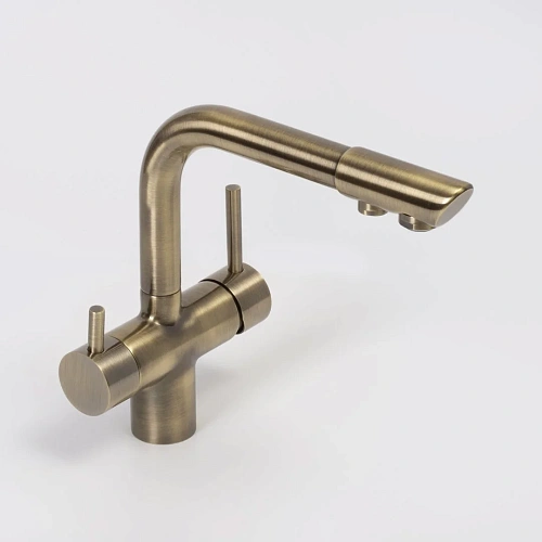 Смеситель для кухни WasserKRAFT A8037 под фильтр светлая бронза Смеситель для кухни WasserKRAFT A8037 под фильтр светлая бронза