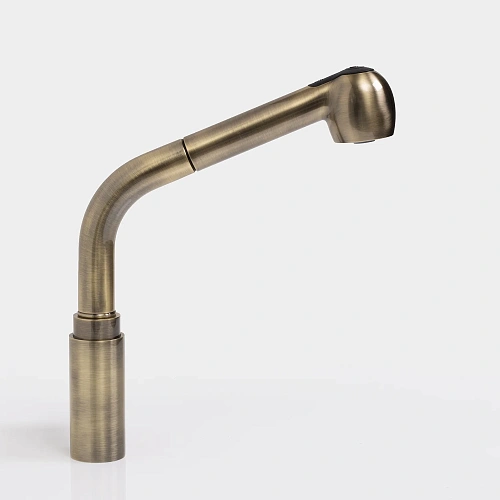 Смеситель для кухни WasserKRAFT A8237 с выдвижной лейкой светлая бронза Смеситель для кухни WasserKRAFT A8237 с выдвижной лейкой светлая бронза