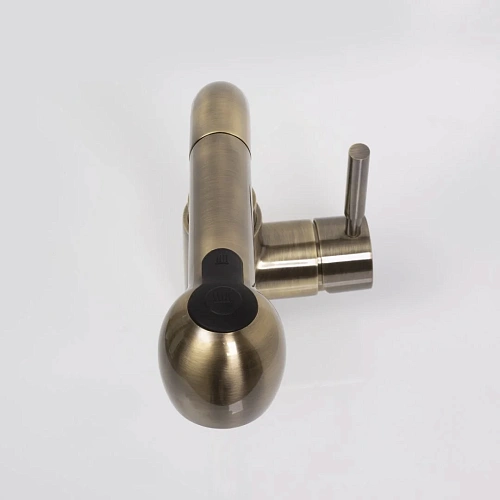 Смеситель для кухни WasserKRAFT A8237 с выдвижной лейкой светлая бронза Смеситель для кухни WasserKRAFT A8237 с выдвижной лейкой светлая бронза