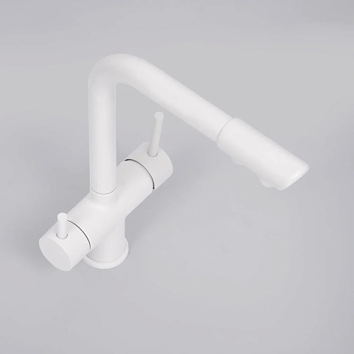 Смеситель для кухни WasserKRAFT A8357 под фильтр белый Смеситель для кухни WasserKRAFT A8357 под фильтр белый