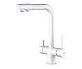 Смеситель для кухни WasserKRAFT A8357 под фильтр белый Смеситель для кухни WasserKRAFT A8357 под фильтр белый