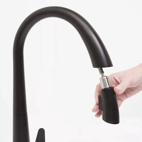 Смеситель для кухни WasserKRAFT A8667 черный Смеситель для кухни WasserKRAFT A8667 черный