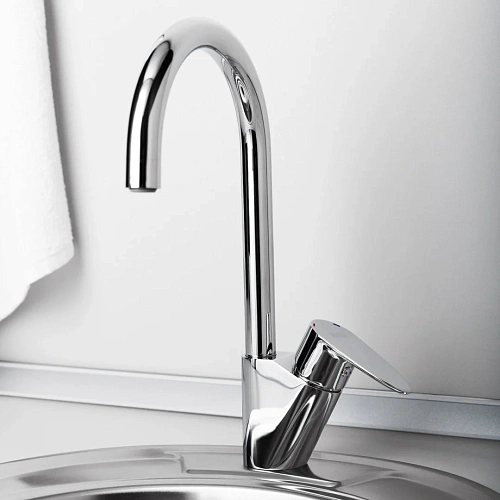 Смеситель для кухни WasserKRAFT Leine 3507 хром Смеситель для кухни WasserKRAFT Leine 3507 хром