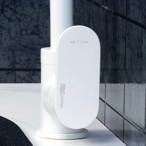 Смеситель для кухни WasserKRAFT Mindel 8507 белый Смеситель для кухни WasserKRAFT Mindel 8507 белый
