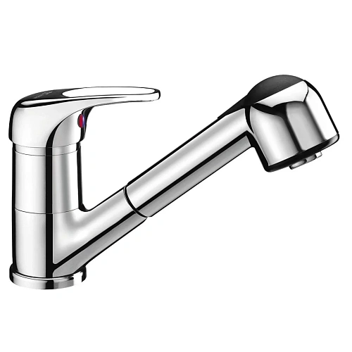 Смеситель для кухни WasserKRAFT Oder 6365 с выдвижной лейкой хром Смеситель для кухни WasserKRAFT Oder 6365 с выдвижной лейкой хром